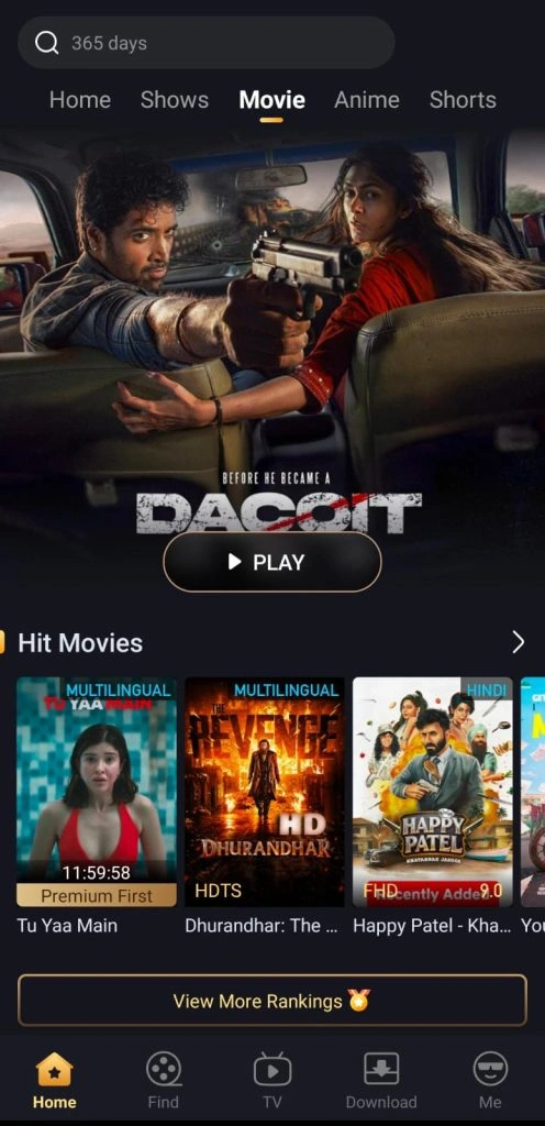 NetMirror movie details